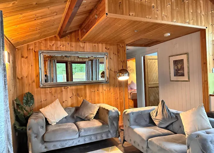 Snowdrop 14 Hot Tub-Woodlandlodges-Tenby-Pendine
